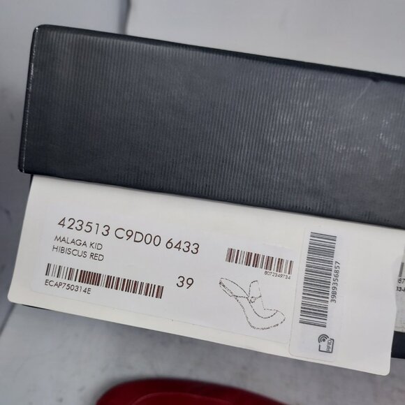 Gucci Princetown Red Leather Slip-on Mule Shoe - Picture 11 of 11